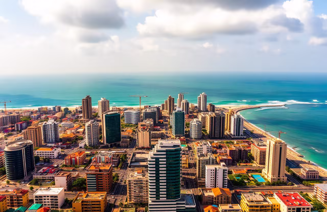 Vue urbaine de Dakar, capitale du Sénégal