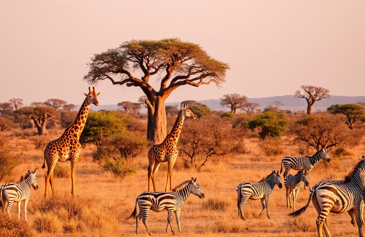 Safari au Sénégal, faune de la réserve de Bandia